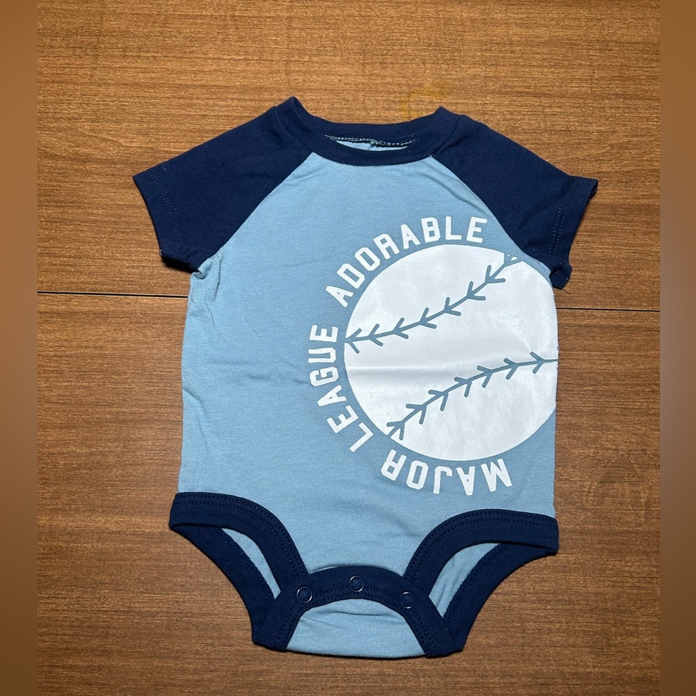 Baseball onesie
